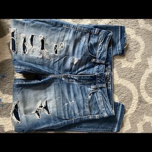High rise jogging crop jeans from American Eagle